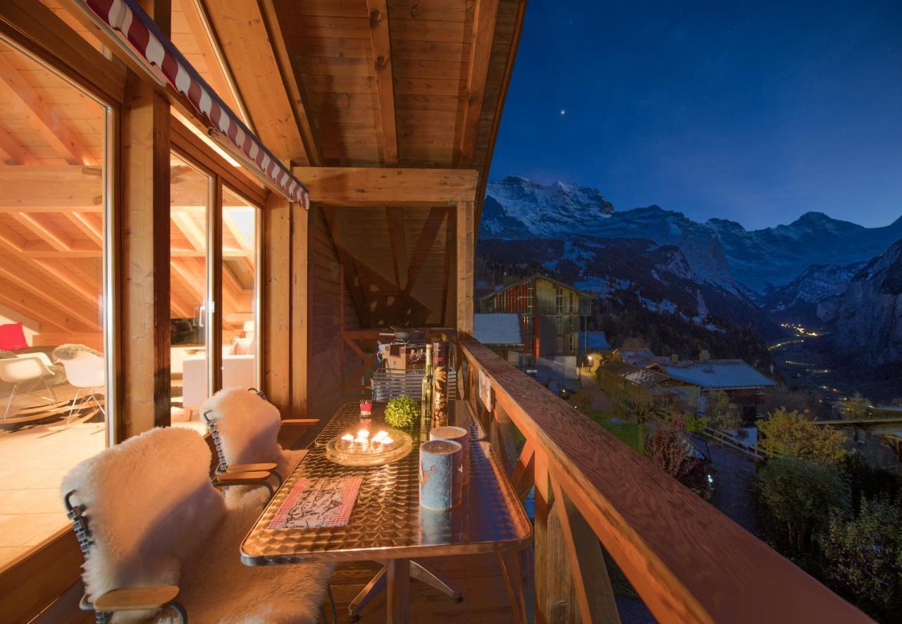 Chalet Rose Penthouse Wengen Zewnętrze zdjęcie