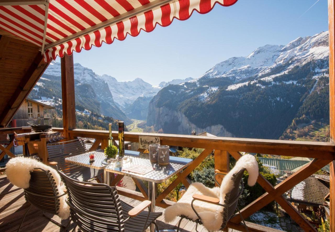 Chalet Rose Penthouse Wengen Zewnętrze zdjęcie