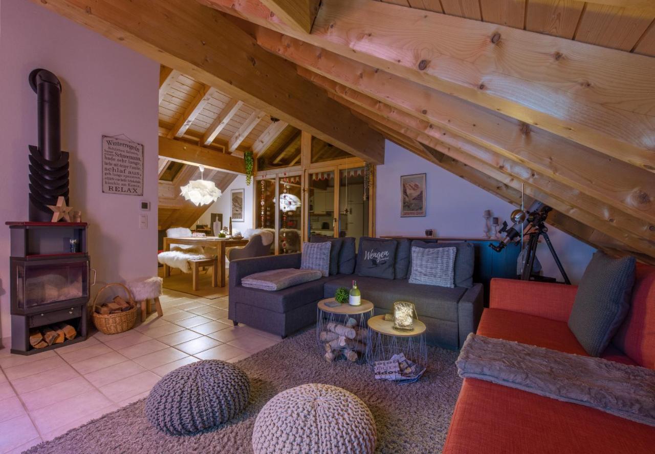 Chalet Rose Penthouse Wengen Zewnętrze zdjęcie
