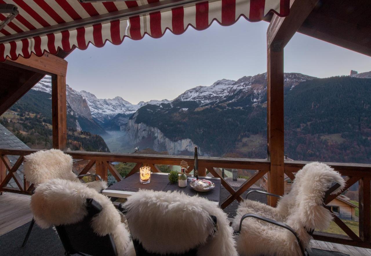 Chalet Rose Penthouse Wengen Zewnętrze zdjęcie