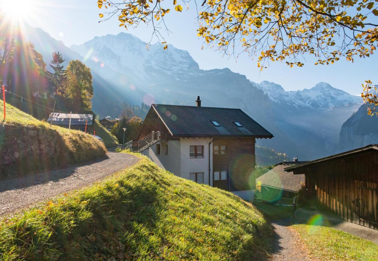 Chalet Rose Penthouse Wengen Zewnętrze zdjęcie