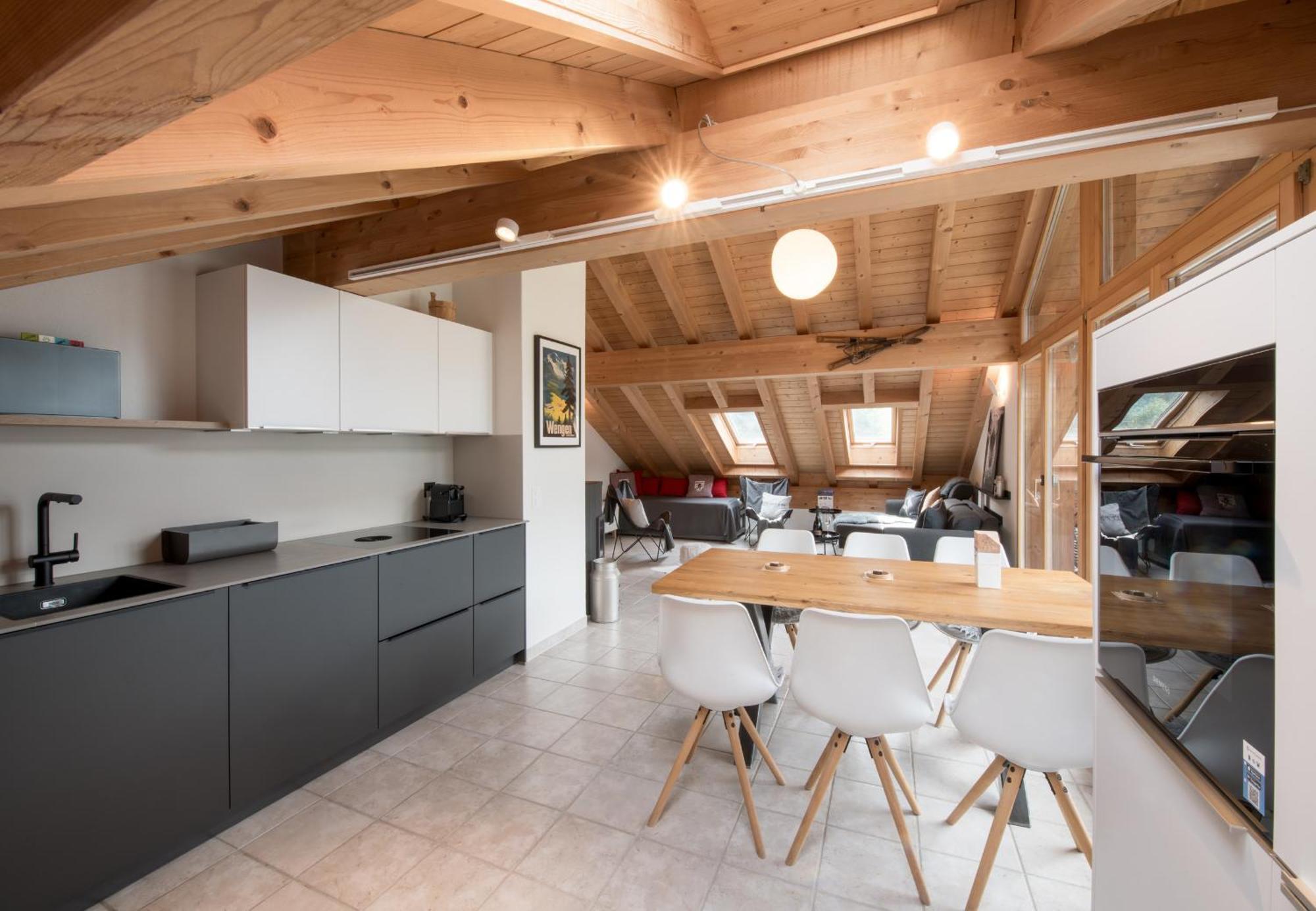 Chalet Rose Penthouse Wengen Zewnętrze zdjęcie