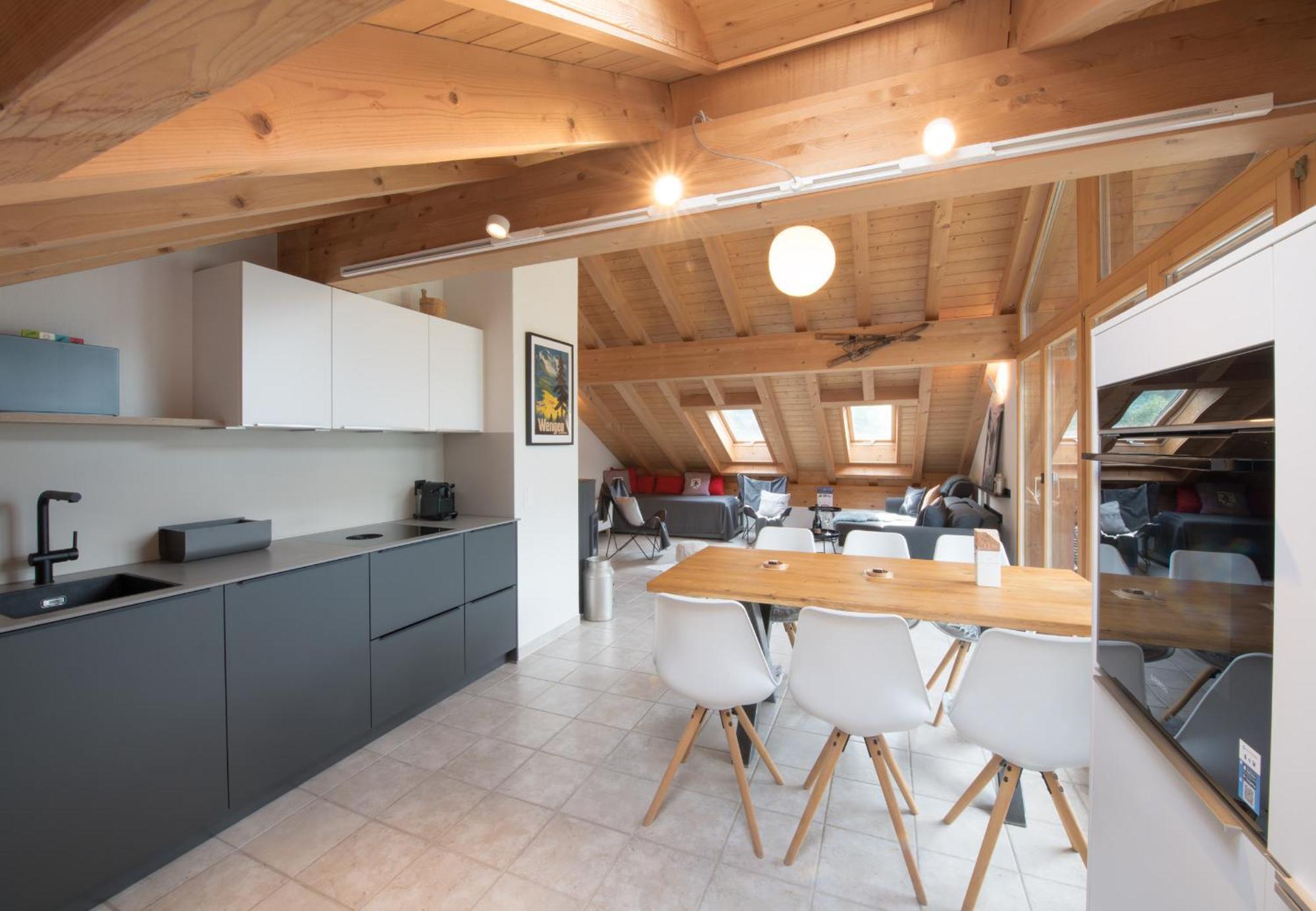 Chalet Rose Penthouse Wengen Zewnętrze zdjęcie