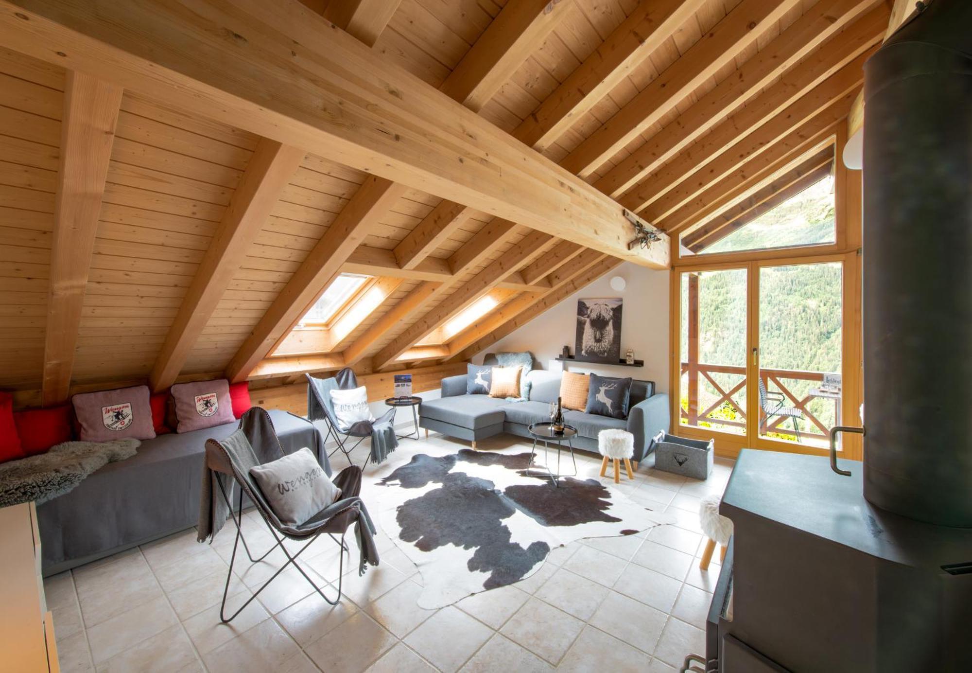 Chalet Rose Penthouse Wengen Zewnętrze zdjęcie
