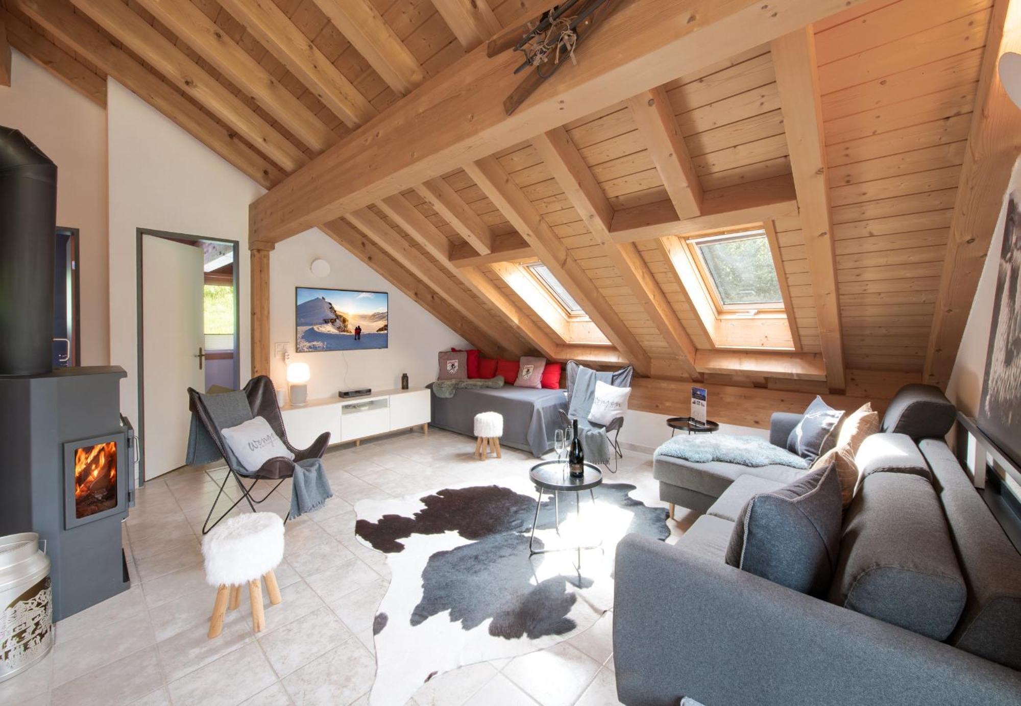 Chalet Rose Penthouse Wengen Zewnętrze zdjęcie